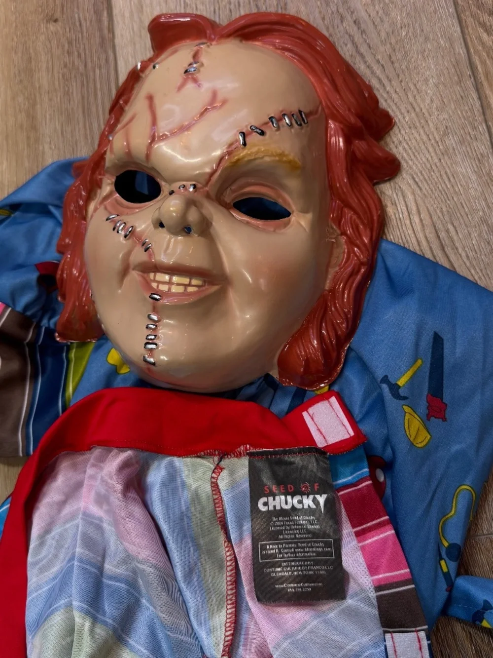 Seed of Chucky Kids Halloween Costume Medium 8-10 EUC Good Guys